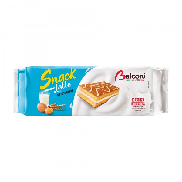 Snack al latte - 28 gr - Balconi - conf. 10 pezzi