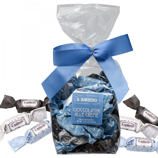 Cioccolatini misti ripieni alle creme - in sacchetto - 200 gr - Barbero