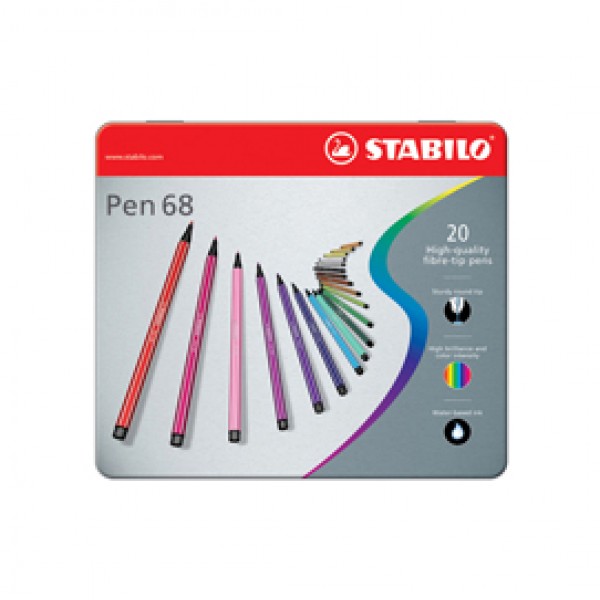 Fineliner - STABILO point 88 - Astuccio da 40 - Colori assortiti :  : Cancelleria e prodotti per ufficio