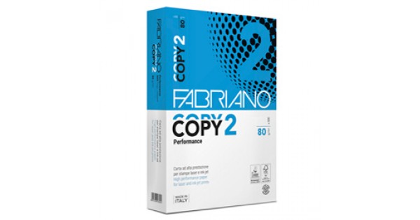 Carta Copy 2 - B4 - 257 x 364 mm - 80 gr - bianco - Fabriano - conf. 500  fogli