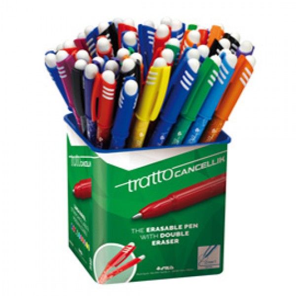 Penna a sfera Frixion ball Sticks - cancellabile - punta 0,7 mm - colori  assortiti - expo 144 pezzi
