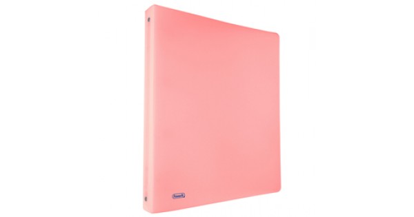 Raccoglitore Pastel - PPL - dorso 3 cm - 22x30 cm - 4 anelli 30 mm - rosa -  Favorit