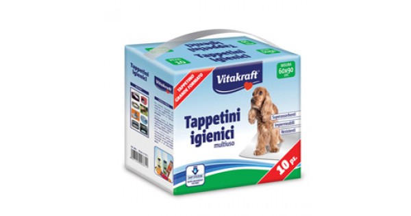 Tappetini igienici multiuso per cani e gatti - 60 x 90 cm