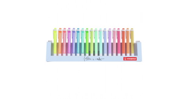 Evidenziatore - Stabilo Swing Cool Pastel - Pack da 6 - Colori Assortiti