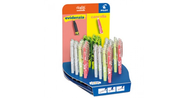 Evidenziatore cancellabile Frixion Light - punta a scalpello 4,0mm - tratto  3,3mm - arancione - Pilot su