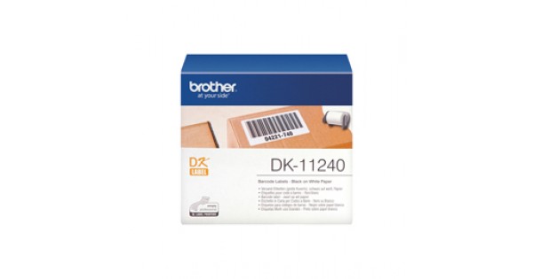 Etichette adesive per etichettatrice compatibile Brother DK-11221 DK Label  da 23x23 mm (Rotolo 1000 etichette) BIANCO