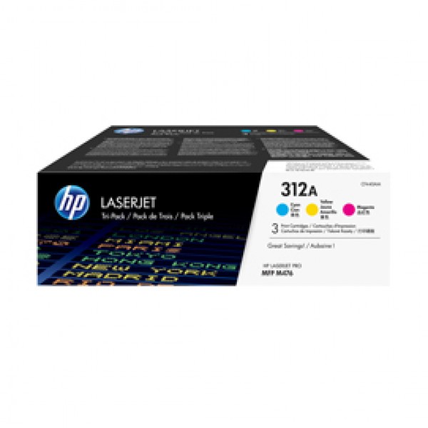 Hp - Toner - 312A - C/M/Y - CF440AM - 2.700 pag cad